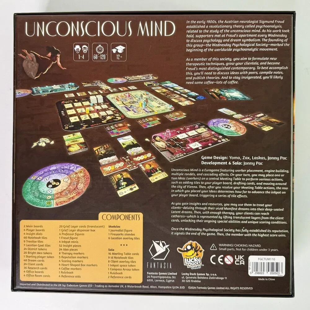 Fantasia Games unconscious mind